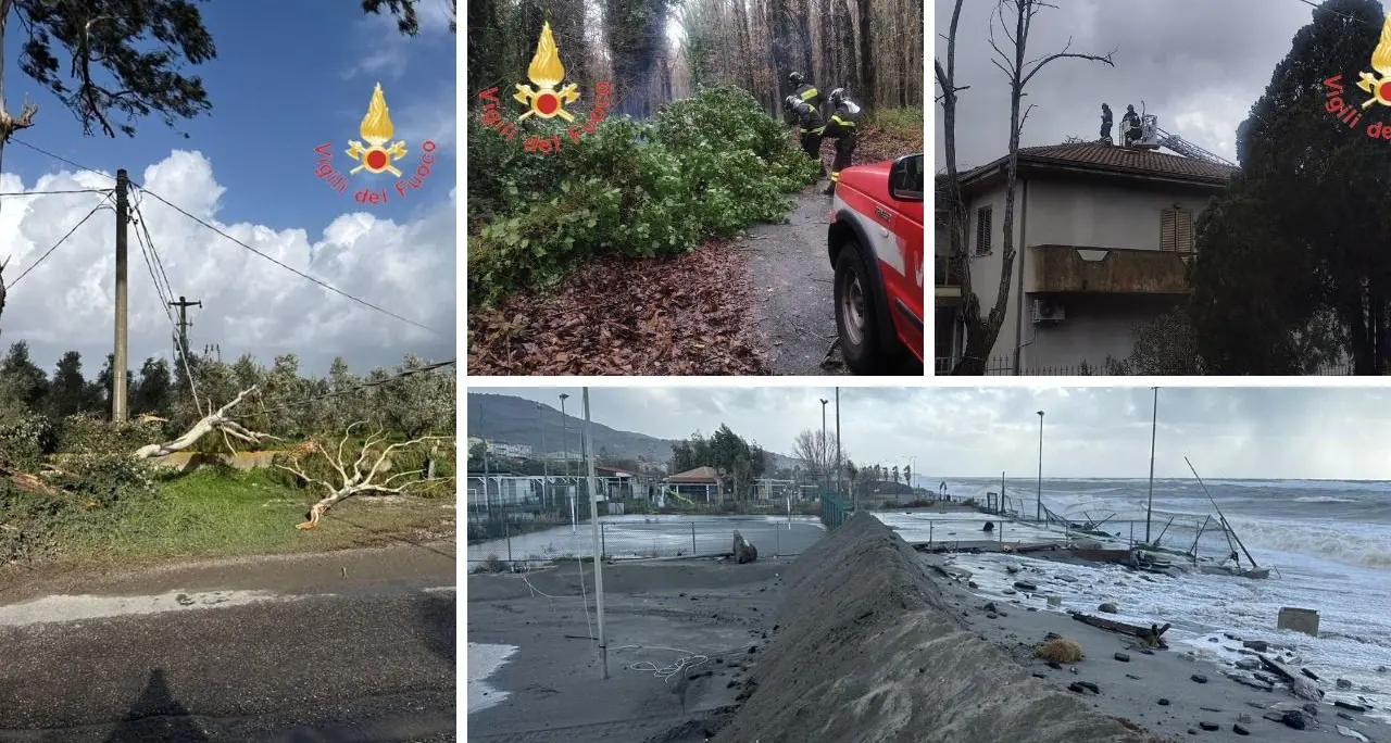 Il maltempo non dà tregua alla Calabria: rischio inondazione a Nocera, disagi a Lamezia