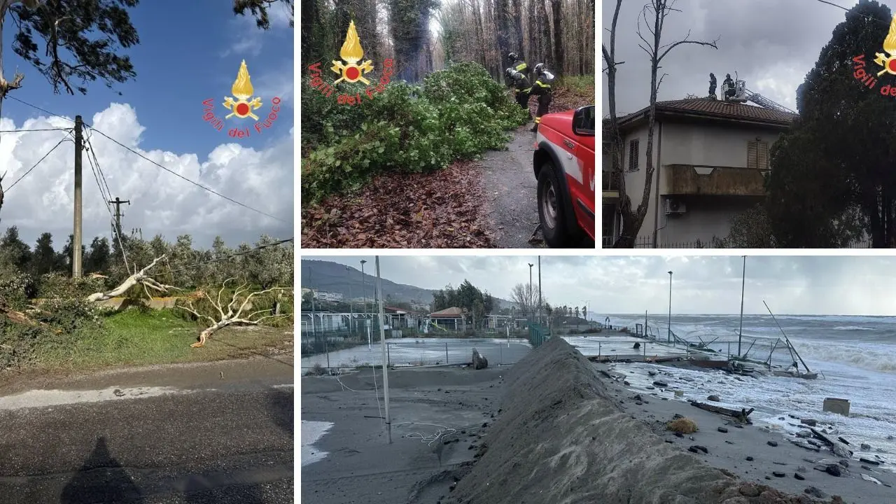 Il maltempo non dà tregua alla Calabria: rischio inondazione a Nocera, disagi a Lamezia\n\n\n