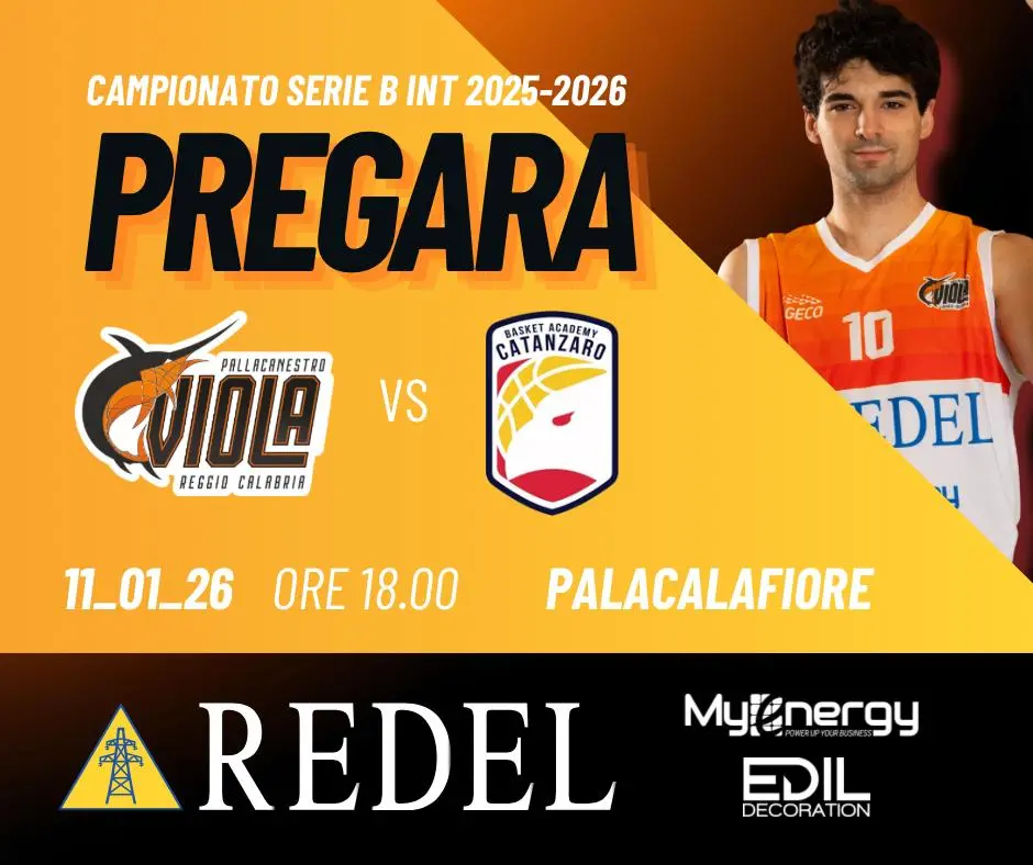 Viola, l’andata si chiude con il derby: al PalaCalafiore arriva Catanzaro\n