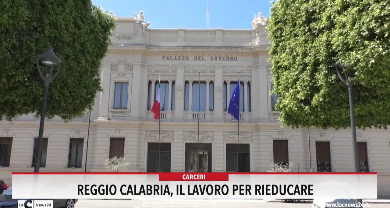Reggio Calabria, il lavoro per rieducare