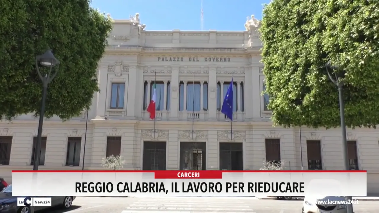 Reggio Calabria, il lavoro per rieducare