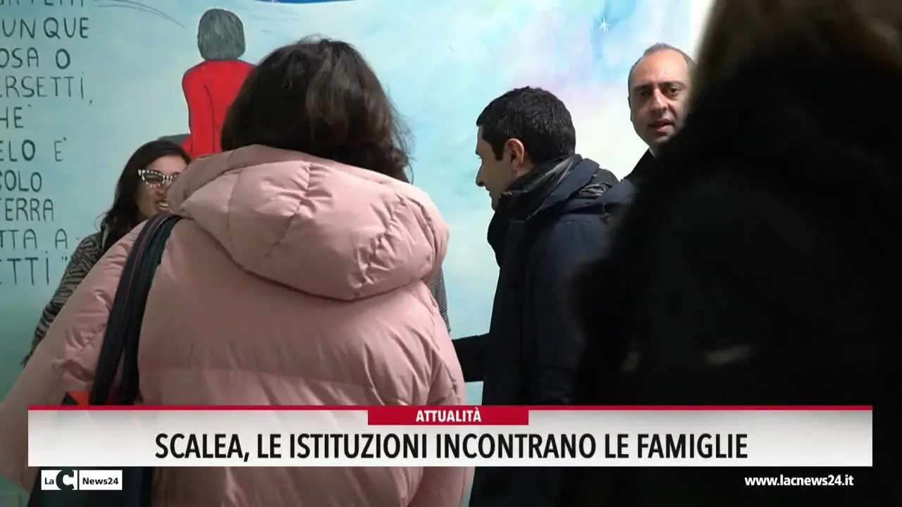 Scalea, le istituzioni incontrano le famiglie
