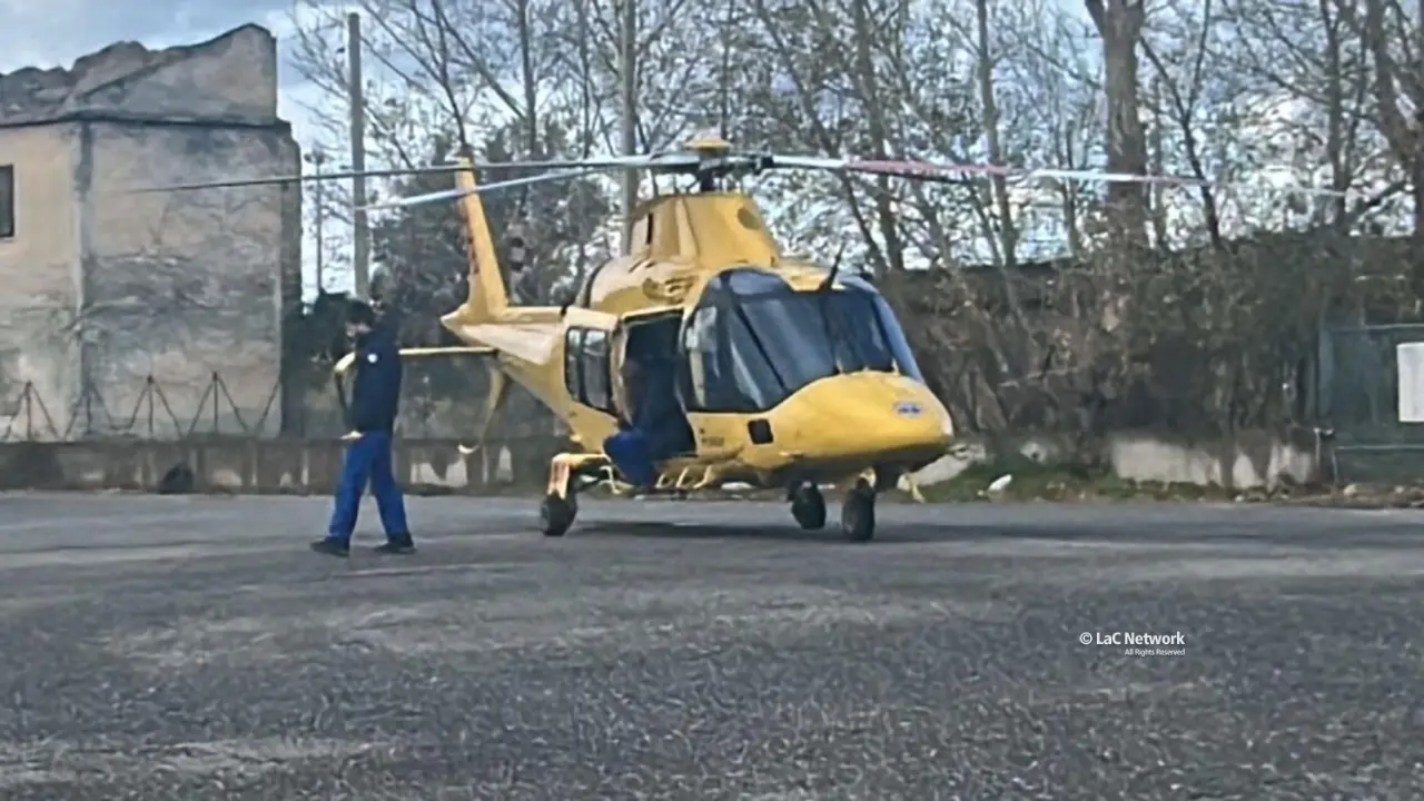 Vibo Marina, una donna si sente male ma non c’è il medico sull’ambulanza. E arriva in elicottero da Lamezia\n