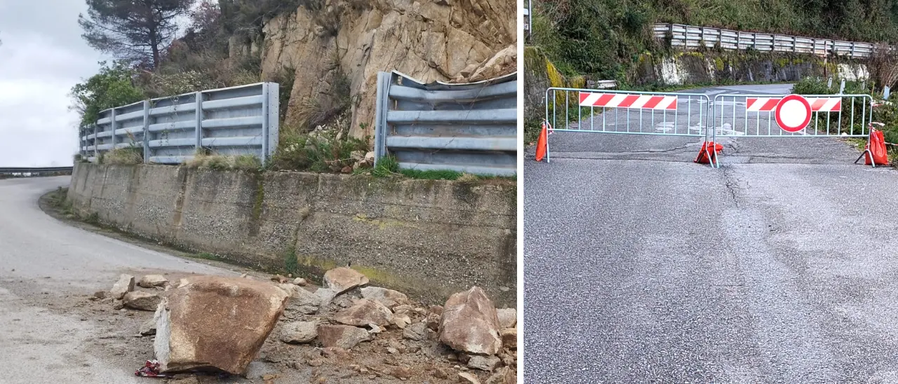 Sp 83 chiusa e Sp 19 a rischio, l’allarme del sindaco di Parghelia: «Disagi e isolamento per le comunità»\n