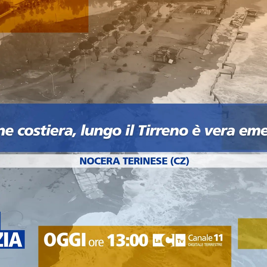 Maltempo ed erosione costiera, il caso emblematico di Nocera Terinese a Dentro la Notizia\n