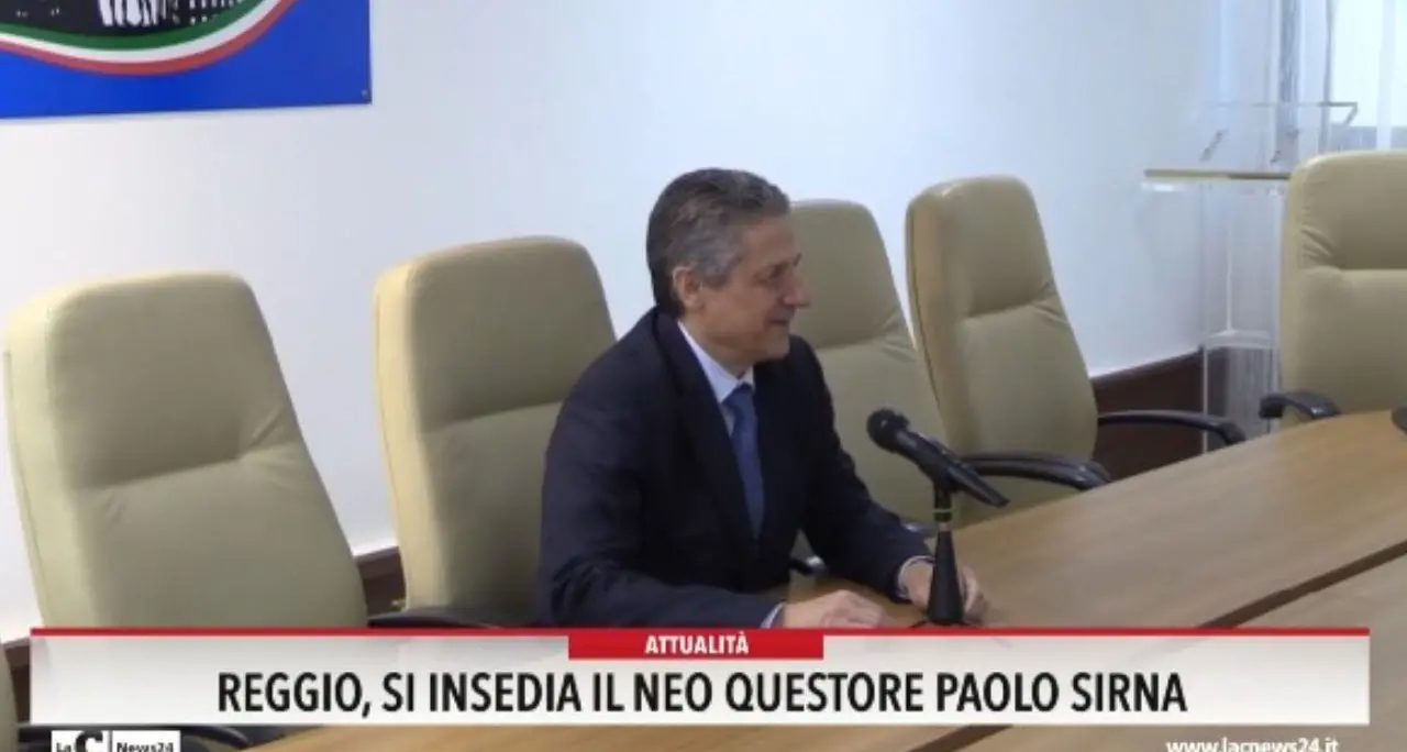 Reggio, si insedia il neo questore Paolo Sirna