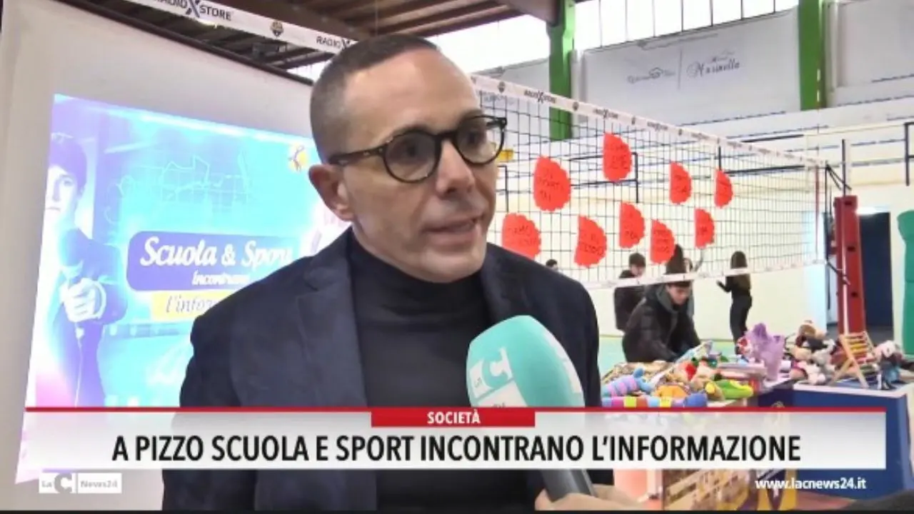 A Pizzo scuola e sport incontrano l'informazione