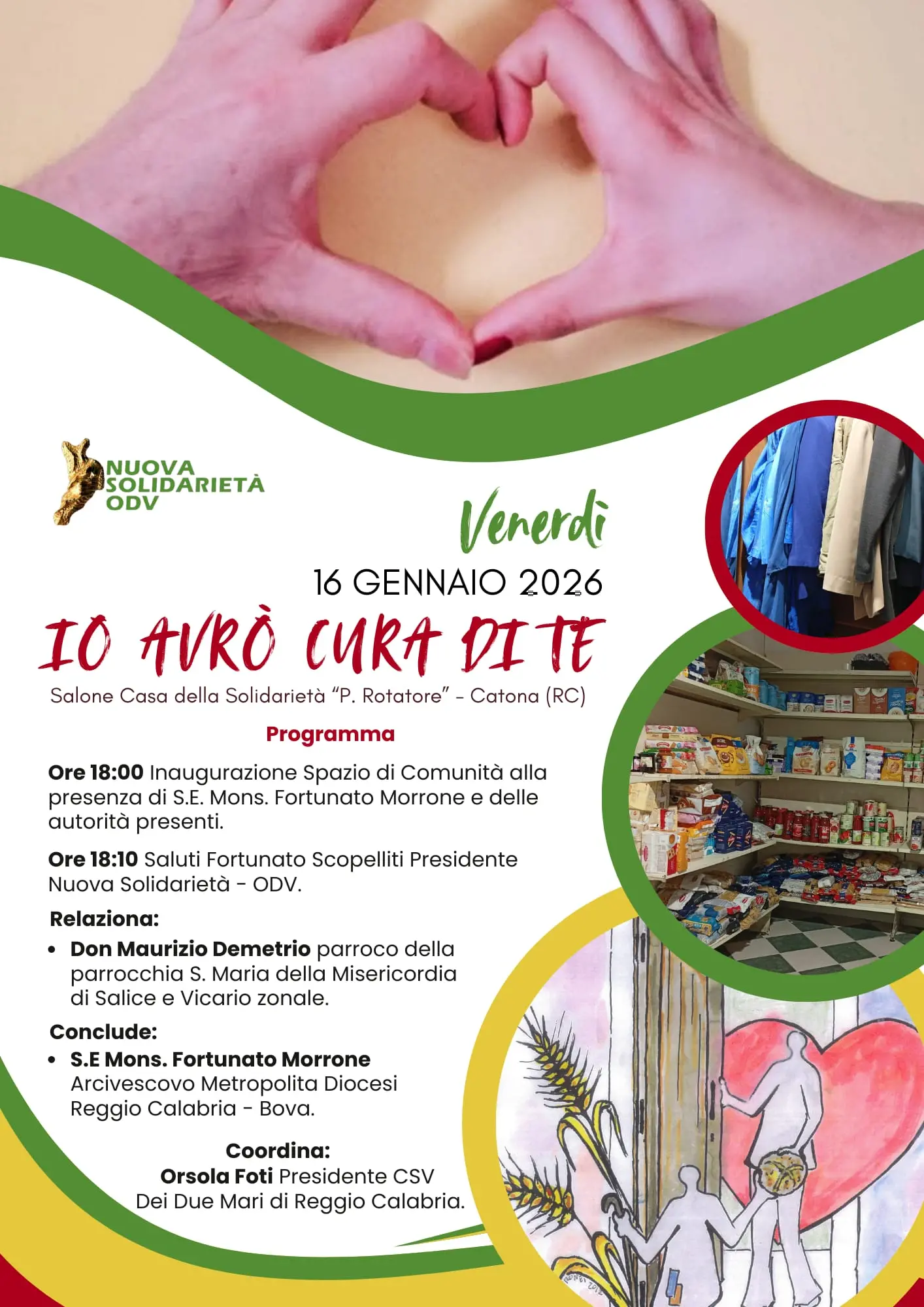 Reggio, Nuova Solidarietà inaugura un nuovo spazio di comunità\n