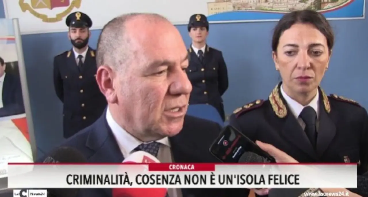 Criminalità, Cosenza non è un'isola felice