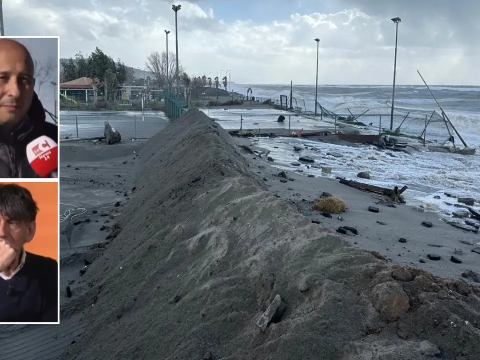 Nocera Terinese, il mare avanza e distrugge tutto: promesse, allarmi e l’attesa delle barriere
