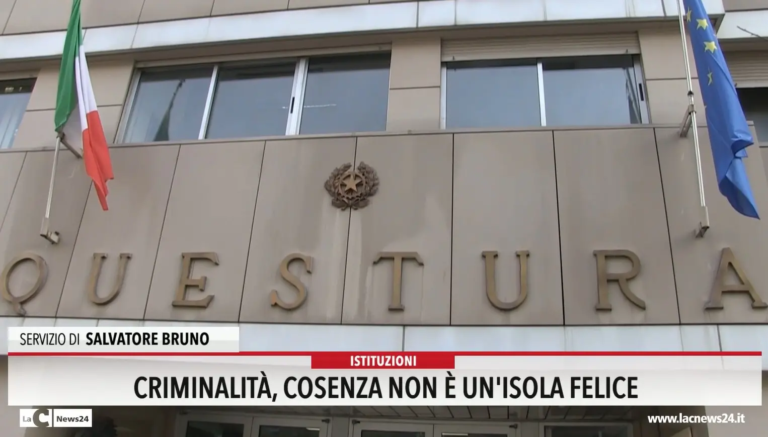 Criminalità: «Cosenza non è un'isola felice»