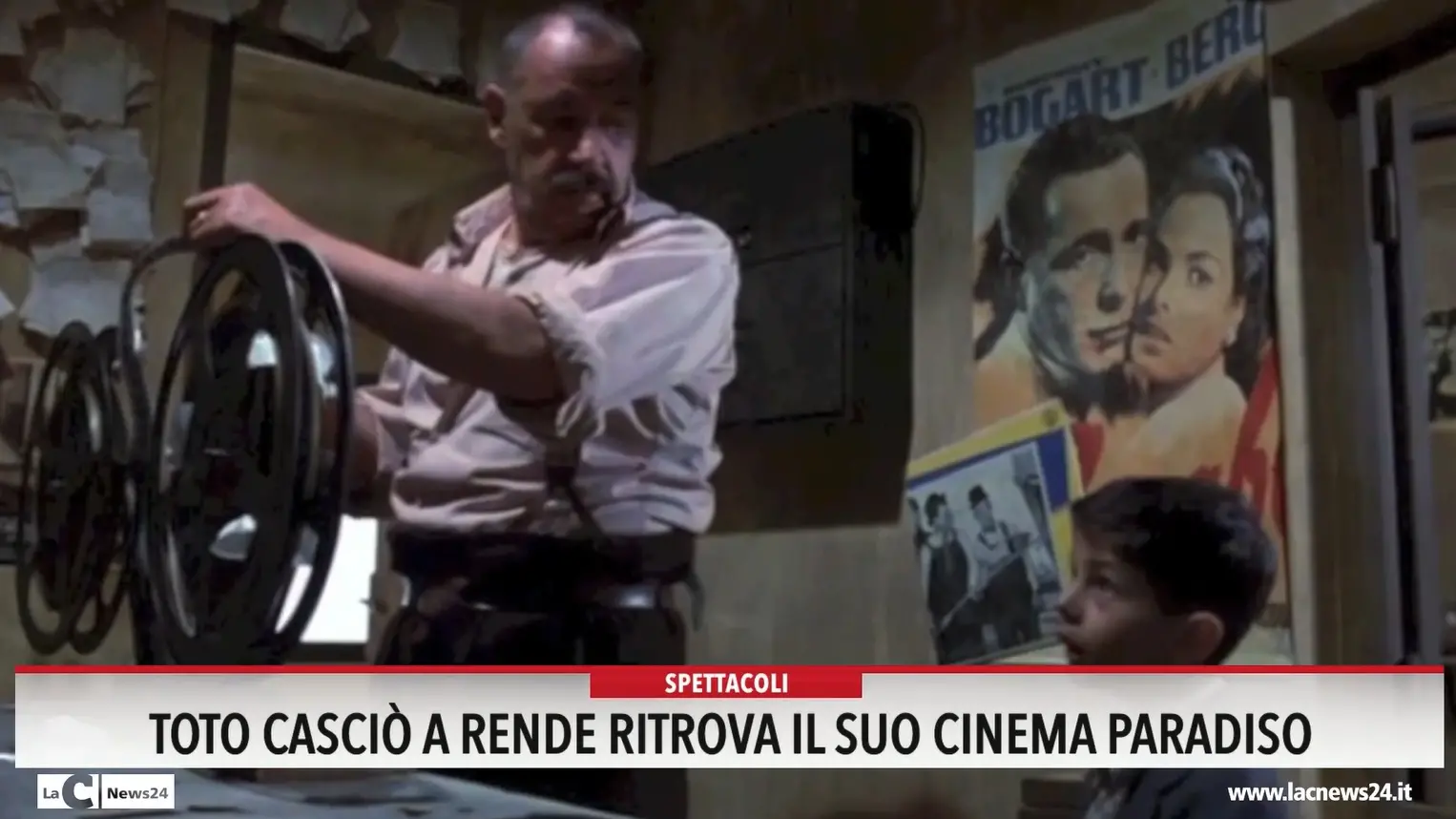 Toto Casciò a Rende ritrova il suo cinema paradiso