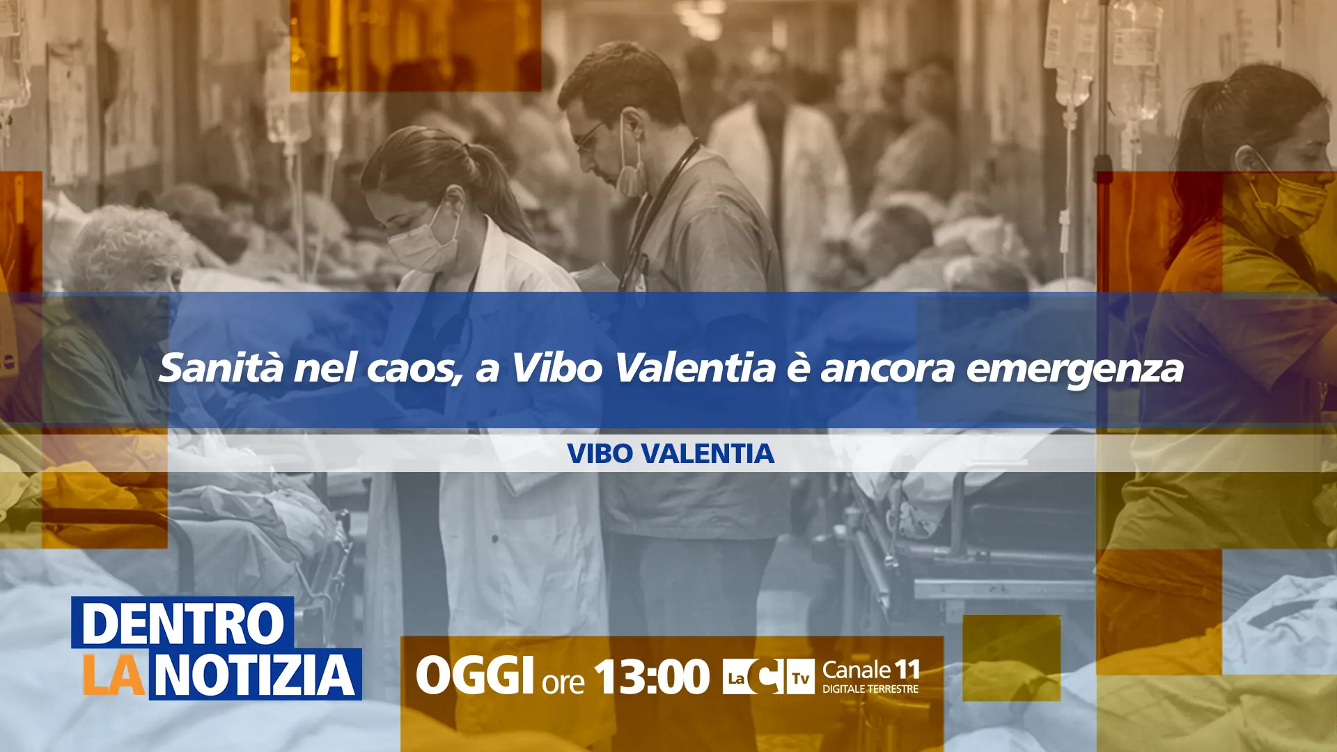 Sanità nel caos, a Vibo Valentia è ancora emergenza: focus a Dentro la notizia\n