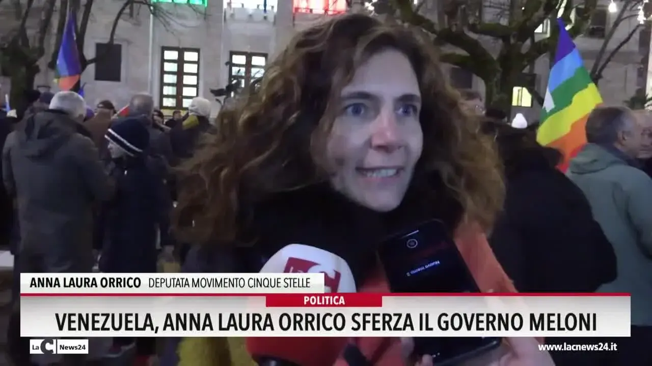 Venezuela, Anna Laura Orrico sferza il governo Meloni