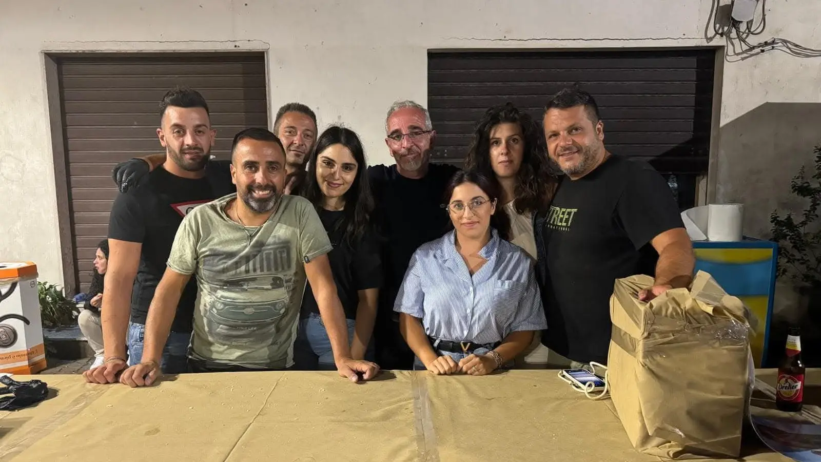 Gennaro Crispo e la sua compagine politica