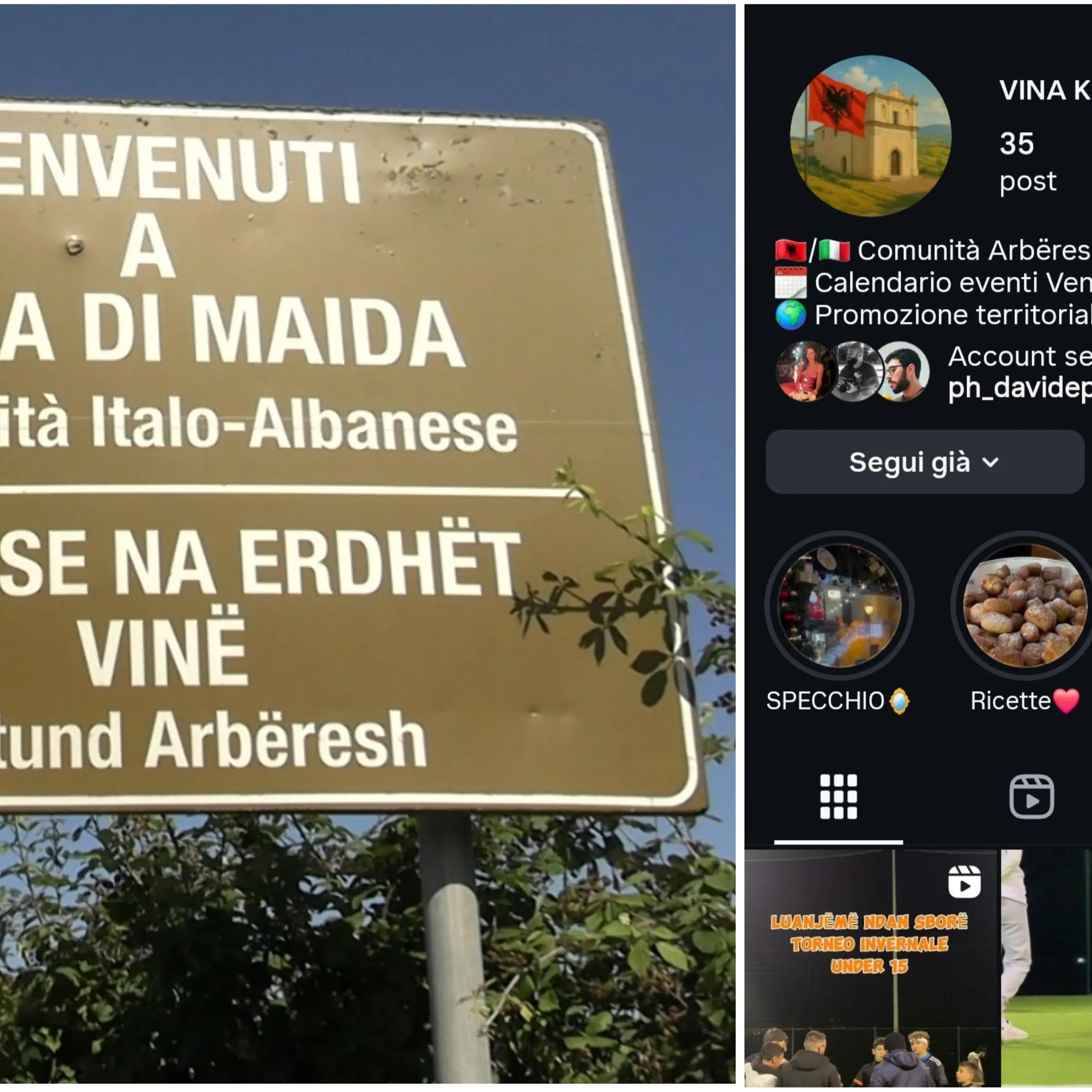 L’antica cultura arbëreshë corre su Instagram: a Vena di Maida la tradizione si fa social\n