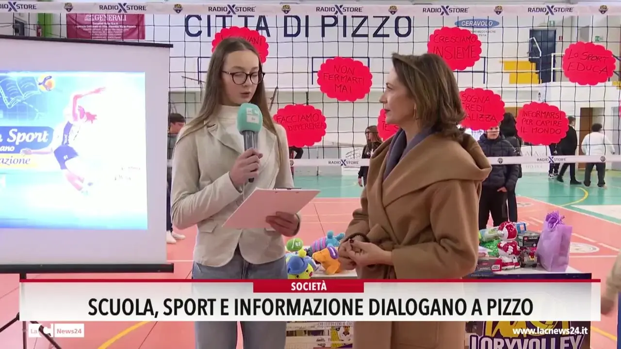 Scuola, sport e informazione dialogano a Pizzo