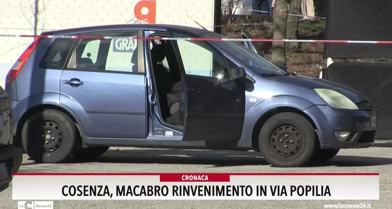 Cosenza, macabro rinvenimento in via Popilia