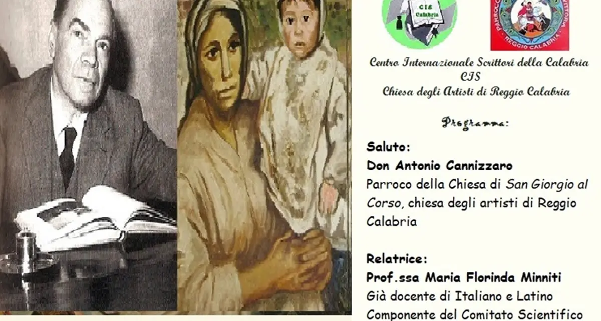 “Figure femminili nei racconti di Corrado Alvaro” al centro dell’incontro promosso dal Cis della Calabria\n