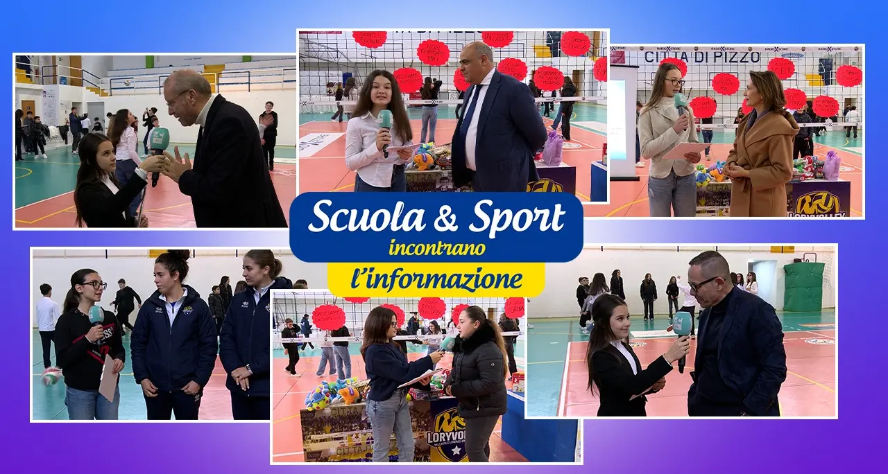 Scuola e sport incontrano l’informazione: a Pizzo gli studenti diventano giornalisti per un giorno\n