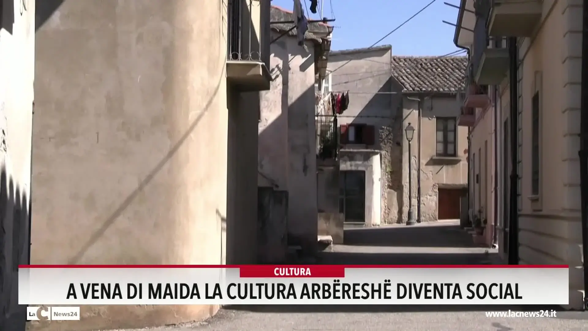 A Vena di Maida la cultura Arbereshe diventa social