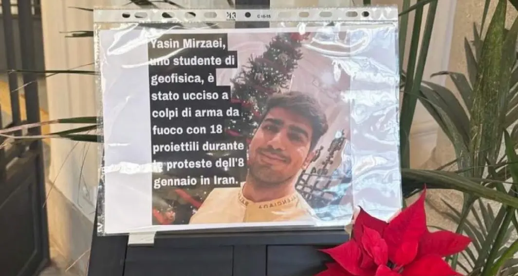 Yasin Mirzaei ucciso durante le proteste in Iran: era uno studente dell’Università di Messina\n