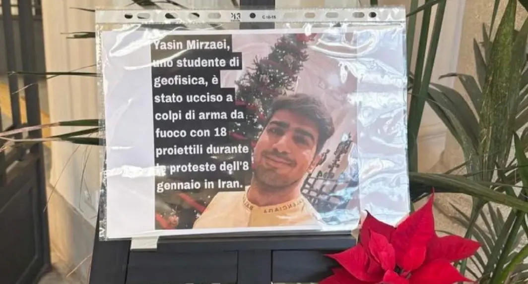 Yasin Mirzaei ucciso durante le proteste in Iran: era uno studente dell’Università di Messina\n