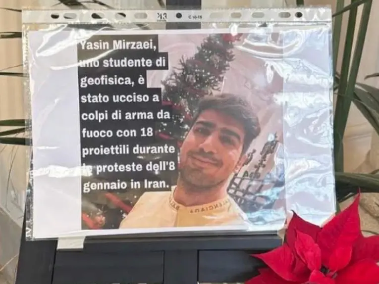 Yasin Mirzaei ucciso durante le proteste in Iran: era uno studente dell’Università di Messina