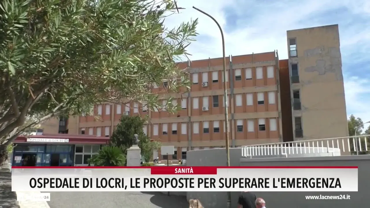 Ospedale di Locri, le proposte per superare l'emergenza