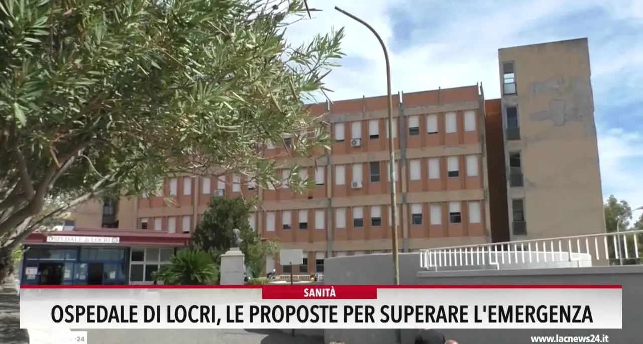 Ospedale di Locri, le proposte per superare l'emergenza