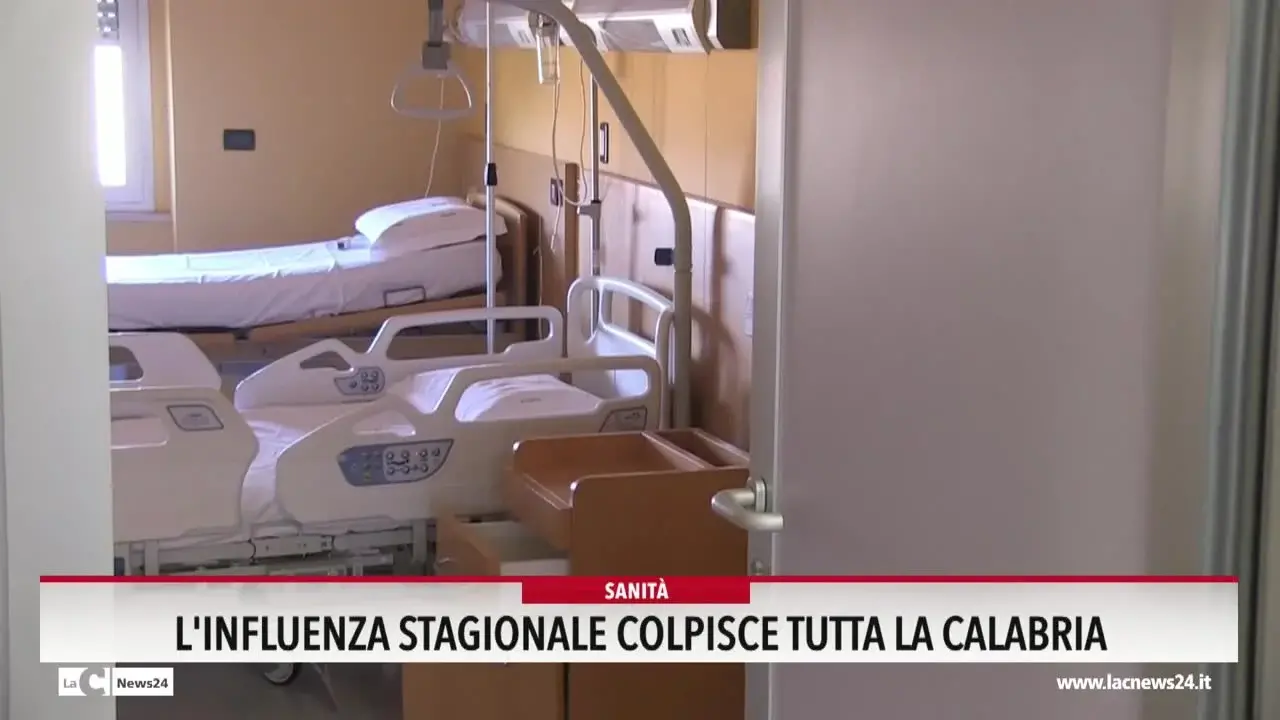 L'influenza stagionale colpisce tutta la Calabria