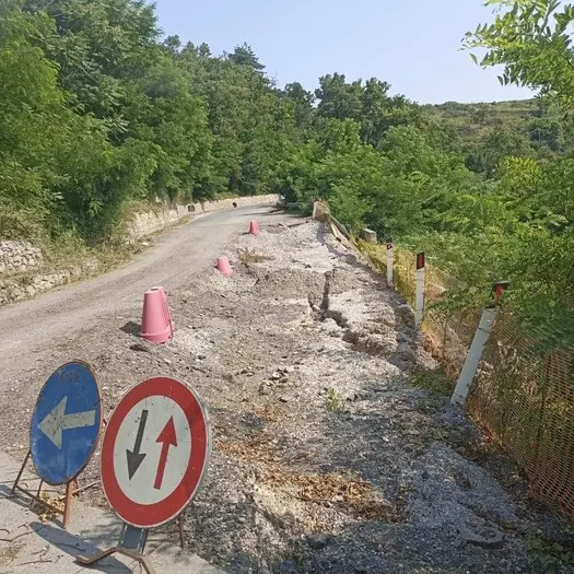 Verbicaro, frana sulla strada provinciale: riunione operativa tra Regione, Anas e Comune\u00A0\n
