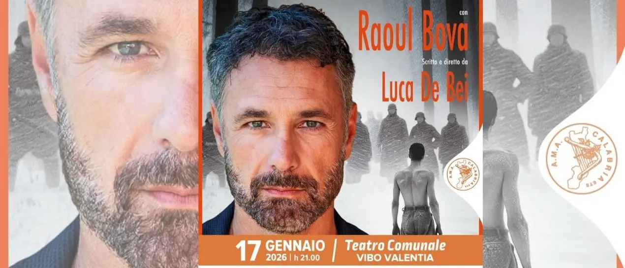 Al Teatro di Vibo arriva Il nuotatore di Auschwitz: la storia vera di Alfred Nakache raccontata da Raul Bova\n