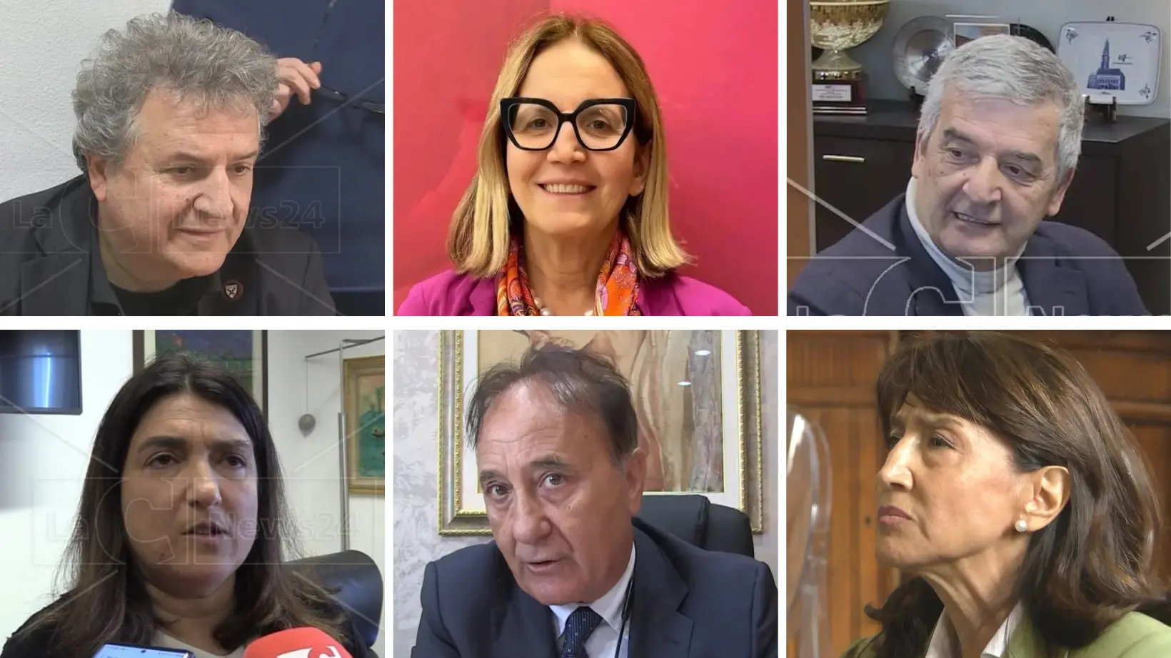 <p>Dall'alto in senso orario: Graziano, Frittelli, De Salazar, Di Furia, Battistini, Carbone</p>\\n