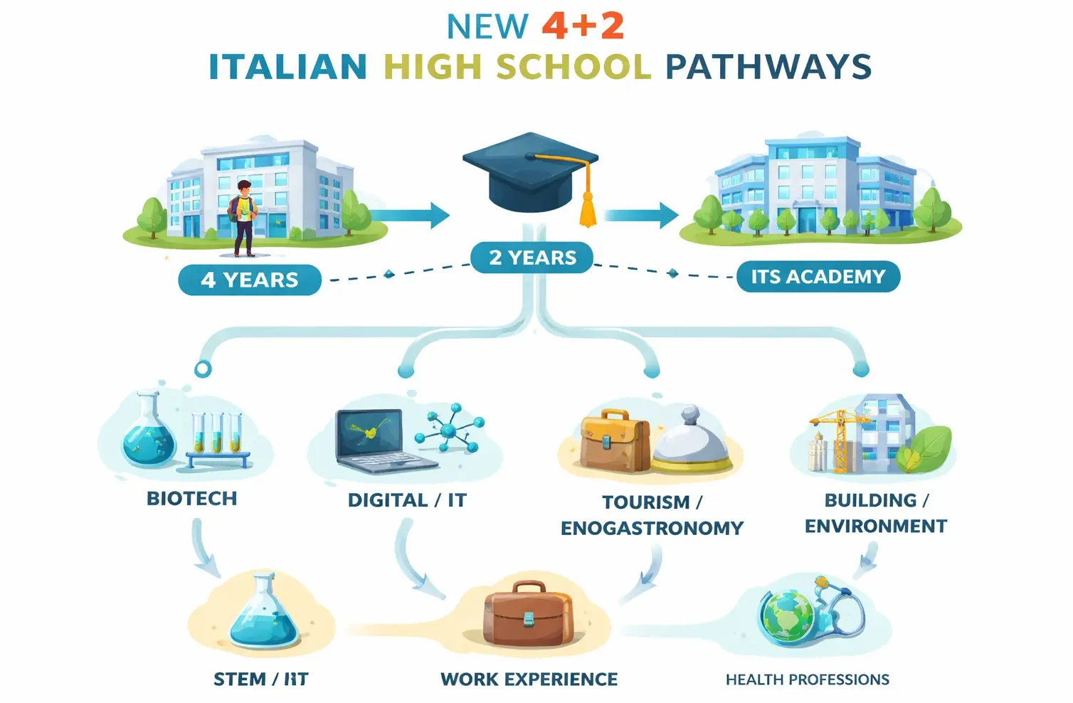 Diplomi quadriennali e filiera 4+2: svolta formativa all’IIS Da Vinci\n