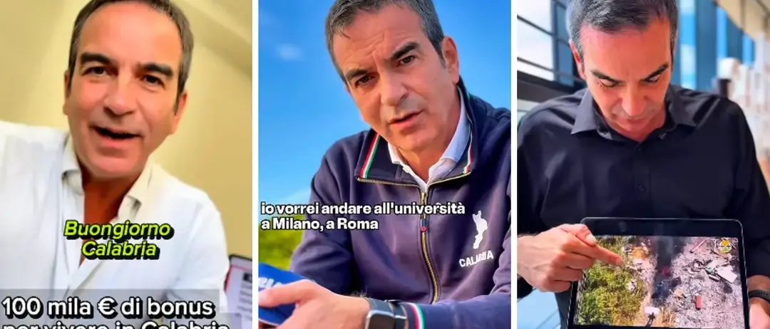 Occhiuto, promesse da reel: su sanità, aeroporto di Reggio e\u00A0reddito di merito solo\u00A0annunci mentre le poltrone si moltiplicano\n