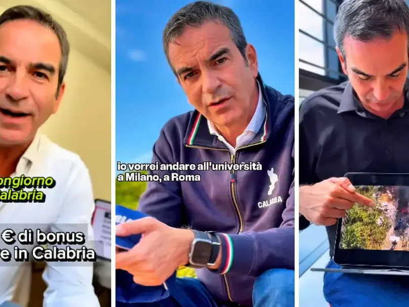 Occhiuto, promesse da reel: su sanità, aeroporto di Reggio e reddito di merito solo annunci mentre le poltrone si moltiplicano