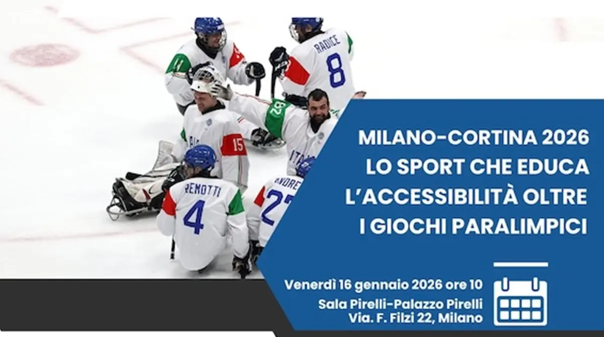 La senatrice reggina Giusy Versace promuove l’incontro \"Milano Cortina 2026, lo Sport che educa, l'accessibilità oltre i Giochi Paralimpici\"\n