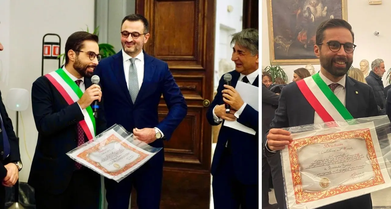 Cleto, il sindaco Armando Bossio insignito della Medaglia d’Oro Calabria 2025\n