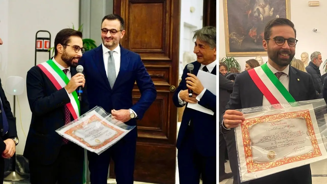 Cleto, il sindaco Armando Bossio insignito della Medaglia d’Oro Calabria 2025\n