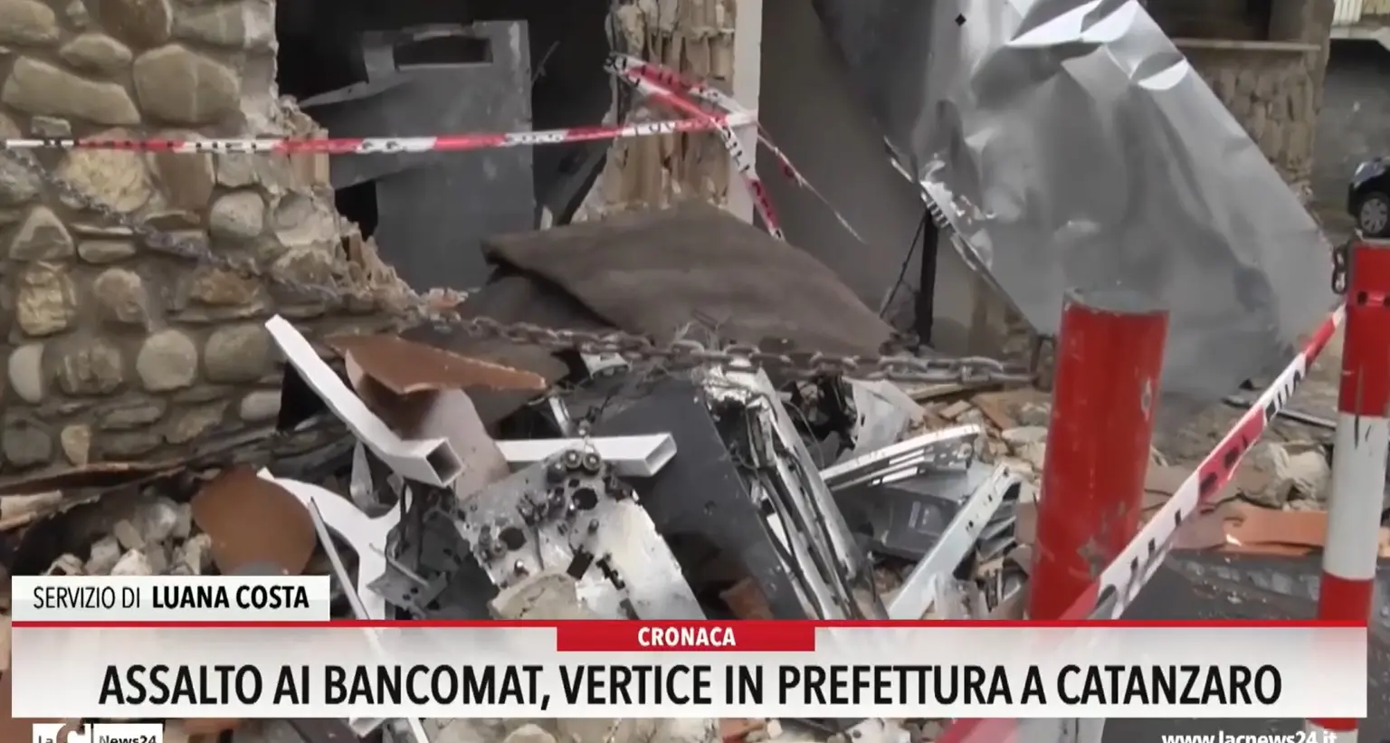 Assalto ai bancomat,  vertice in prefettura a Catanzaro