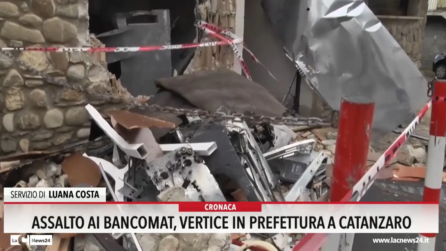 Assalto ai bancomat,  vertice in prefettura a Catanzaro