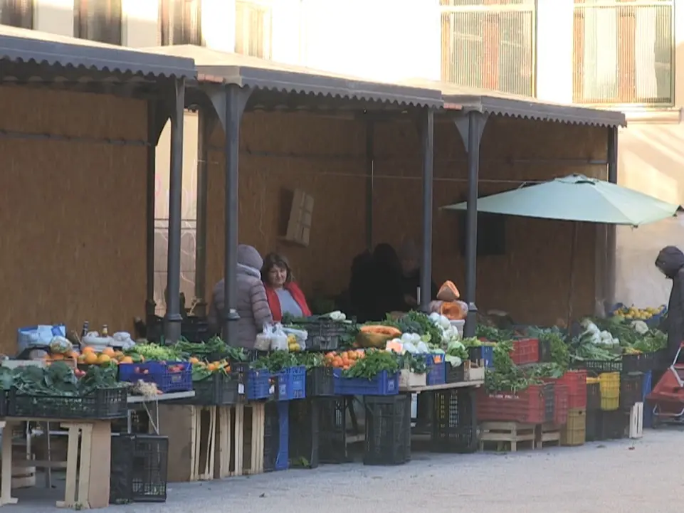 Vibo, il mercato ortofrutticolo “provvisorio” resiste tra freddo e attese: «Qui da un anno e mezzo. Quando torneremo al coperto?»