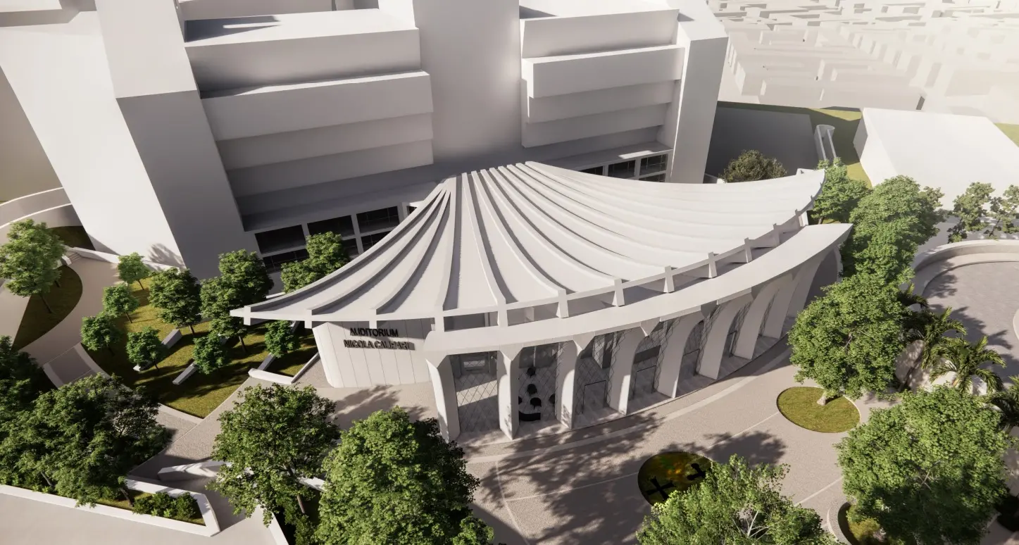 L’auditorium Calipari sarà restituito ai calabresi: progetto moderno da 630 posti e lavori da settembre