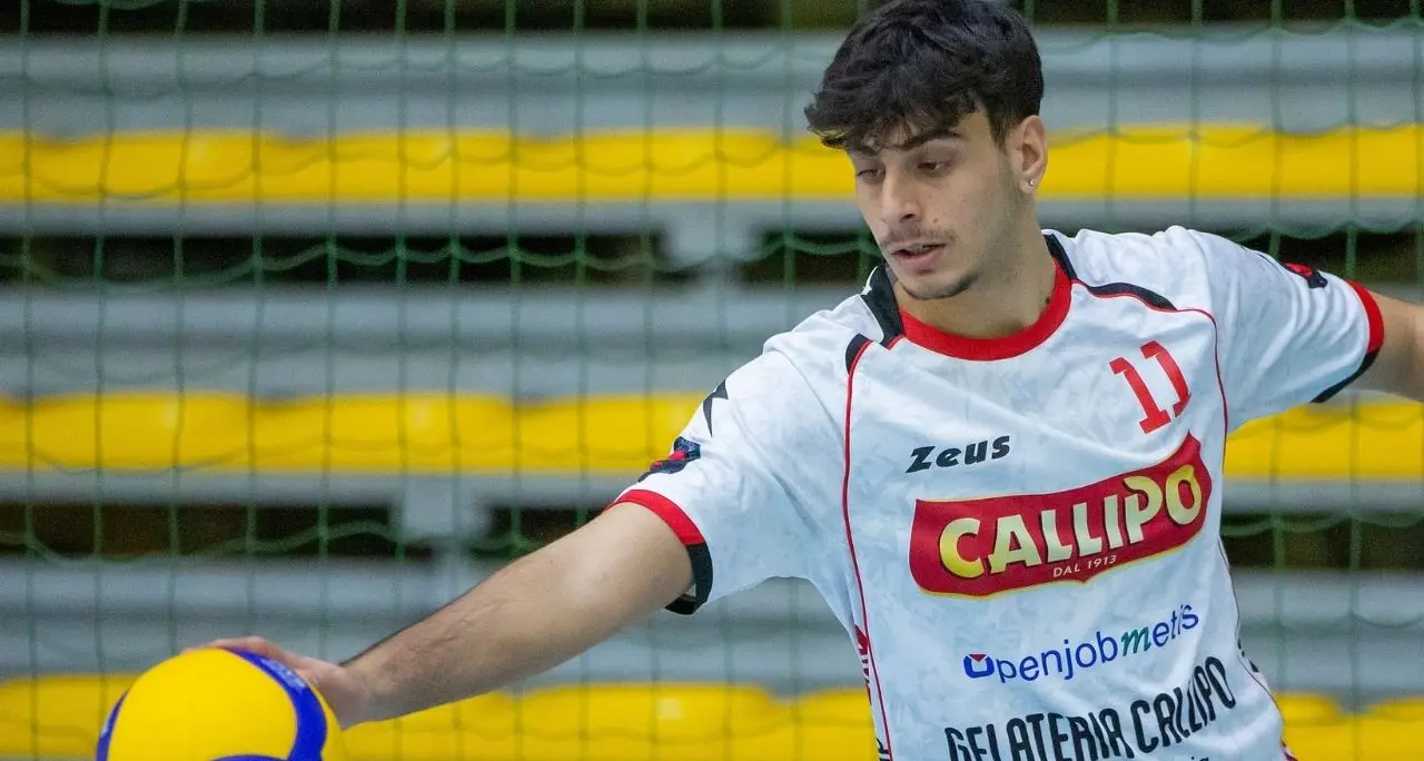 Nella Tonno Callipo Volley brilla Riccardo Smeraldo, 17 anni ma parla come un veterano: «Lavoro e mentalità fanno la differenza»
