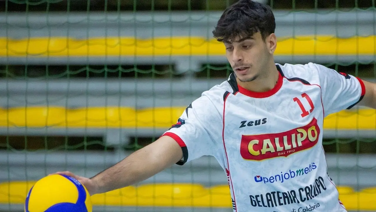 Nella Tonno Callipo Volley brilla Riccardo Smeraldo, 17 anni ma parla come un veterano: «Lavoro e mentalità fanno la differenza»