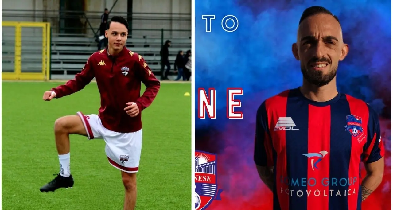 Eccellenza, la Rossanese piazza il colpaccio Le Piane. Virtus Rosarno, richiesto il gioiellino Spagnolo\n