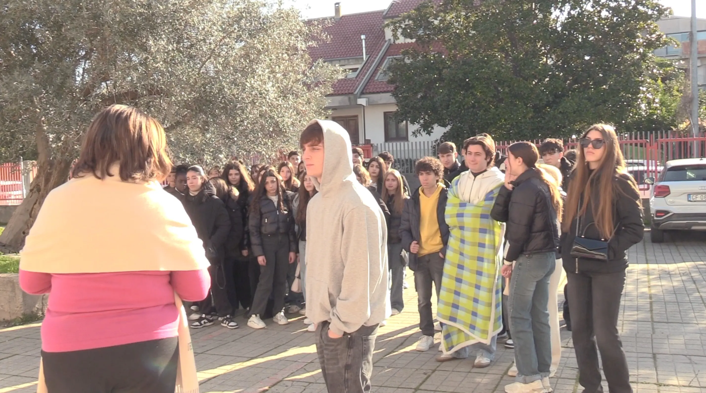 Studenti in protesta a Locri, Fontana: «Sono dalla loro parte»\n