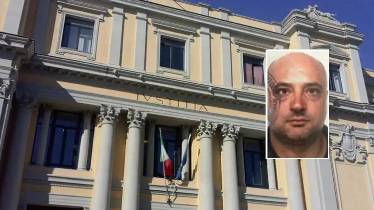 <p>La Corte d'Appello di Catanzaro e nel riquadro Giuseppe Fortuna (cl. '77)</p>\\n