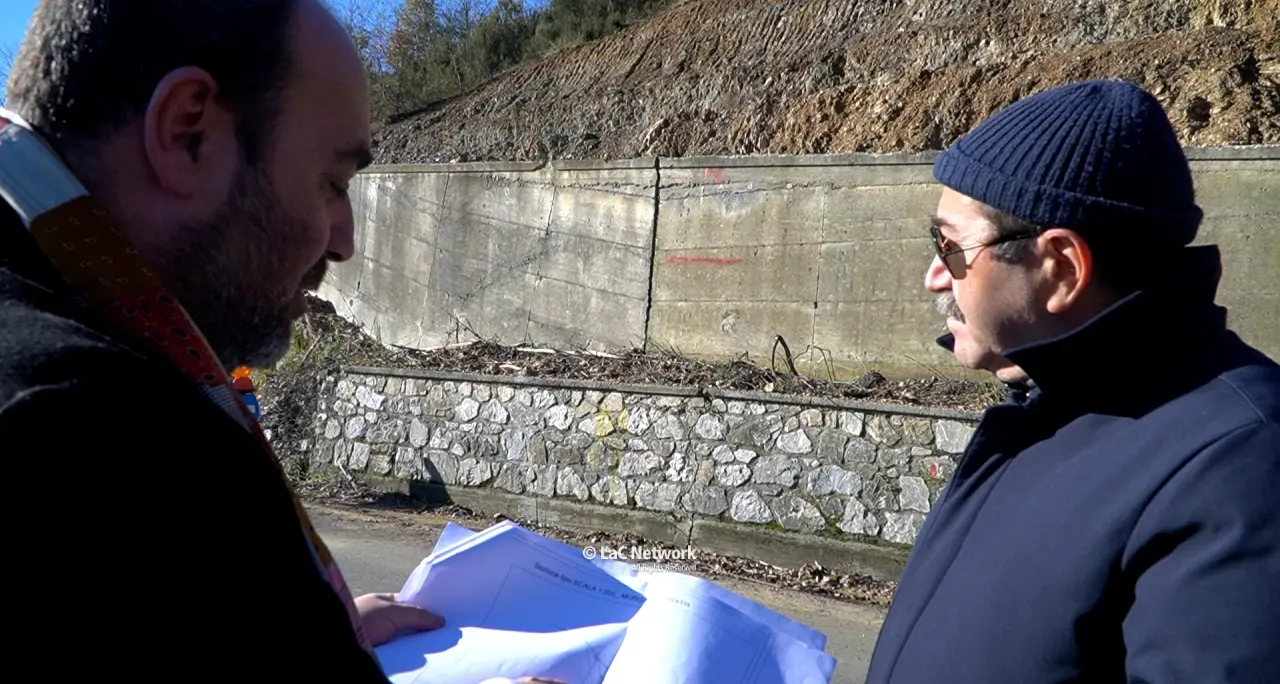Frana sulla strada provinciale a Vebircaro, oggi l’avvio dei lavori per la realizzazione della nuova strada\n